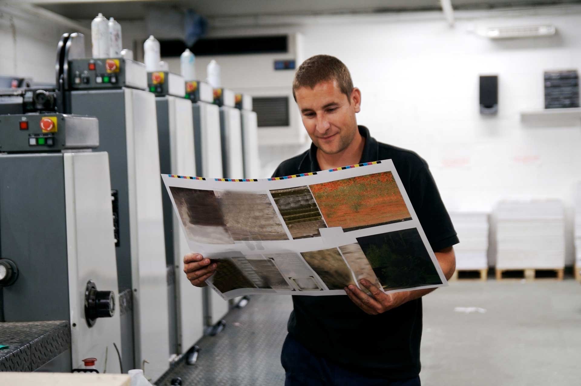 Production print, finishing solutions