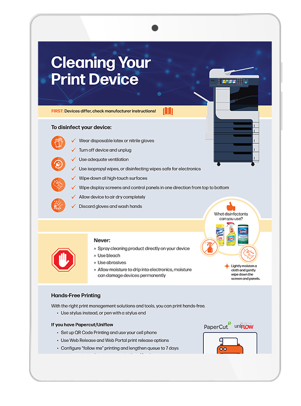 Cleaning Your Print Device_iPad