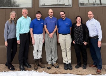 an image showing EO Johnson and Orbit Technology teams