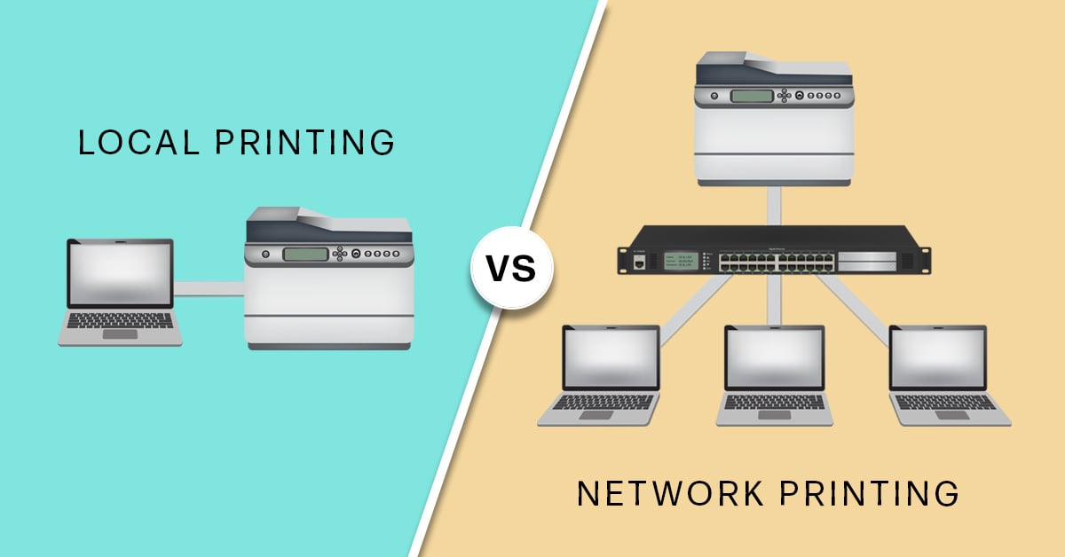 Local vs Network Printing | Managed Print Provider