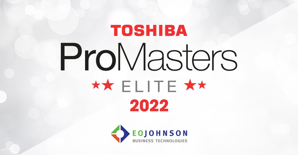 EO Johnson Toshiba ProMasters Service Award